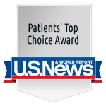 Award By USNews.com - Patient's Top Choice Award